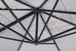 New Bizzotto OMBRELLONE BRACCIO IN ALLUMINIO 3X4 ANTRACITE - INES