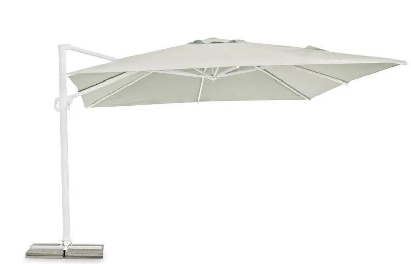 Hot Bizzotto OMBRELLONE BRACCIO IN ALLUMINIO 4X4 BIANCO - EDEN