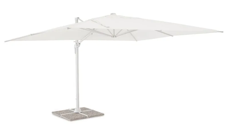 Clearance Bizzotto OMBRELLONE BRACCIO VEGA 3X4 BIANCO