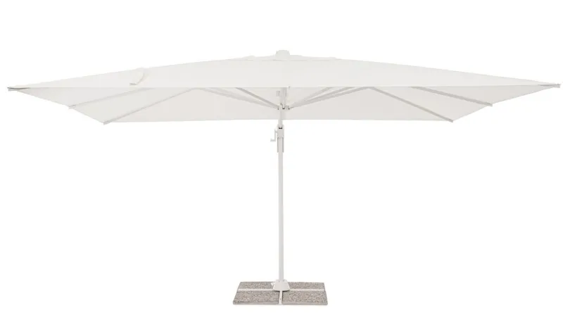Clearance Bizzotto OMBRELLONE BRACCIO VEGA 3X4 BIANCO
