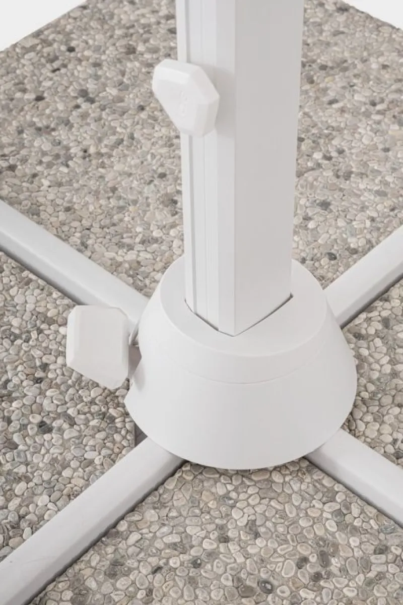 Clearance Bizzotto OMBRELLONE BRACCIO VEGA 3X4 BIANCO