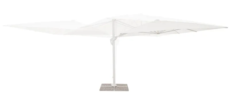 Clearance Bizzotto OMBRELLONE BRACCIO VEGA 3X4 BIANCO