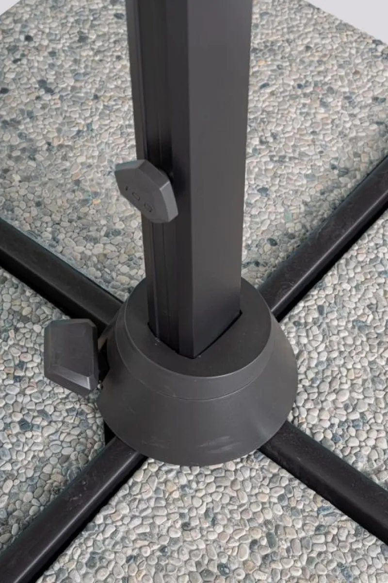 Hot Bizzotto OMBRELLONE BRACCIO VEGA 3X3 ANTR-GRIG CH