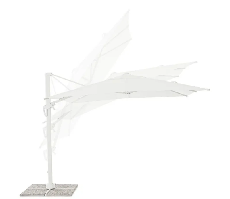 Sale Bizzotto OMBRELLONE BRACCIO VEGA 3X3 BIANCO