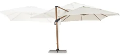 Outlet Bizzotto OMBRELLONE IN ALLUMINIO 3X4 BEIGE - ORION