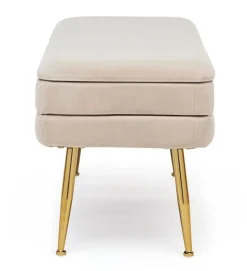 Outlet Bizzotto PANCA CONTENITORE BEIGE - PAVLINA