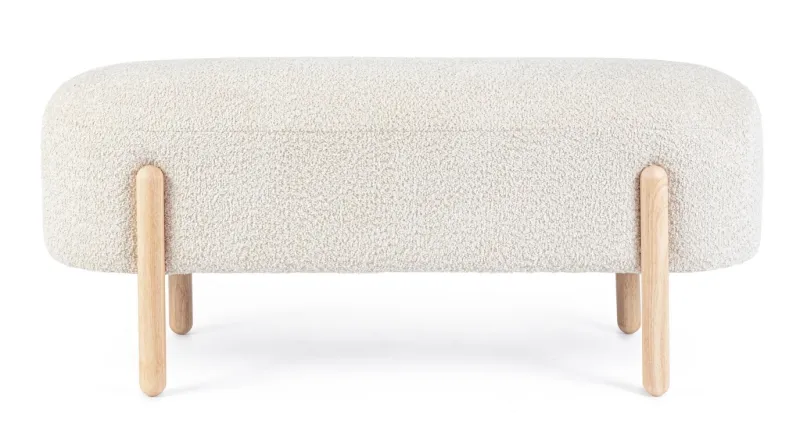 Hot Bizzotto PANCA EFFETTO BOUCLE' NATURALE - DAYLA