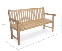 Hot Bizzotto PANCA IN TEAK - LINDA