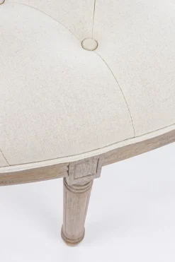 Online Bizzotto PANCA IN TESSUTO NATURALE - TILDE