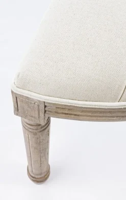 Online Bizzotto PANCA IN TESSUTO NATURALE - TILDE