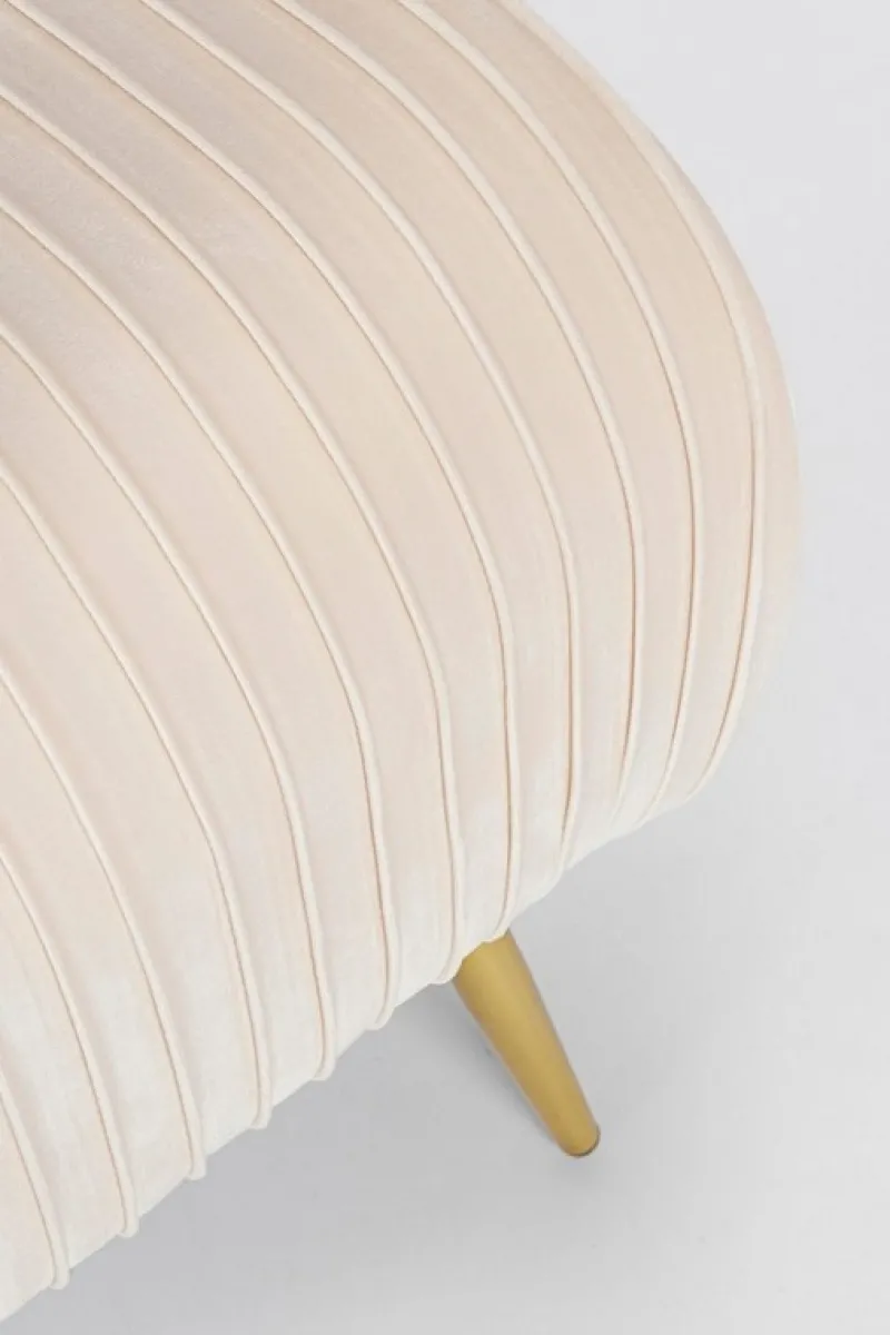 Hot Bizzotto PANCA IN VELLUTO CREMA - SELENA