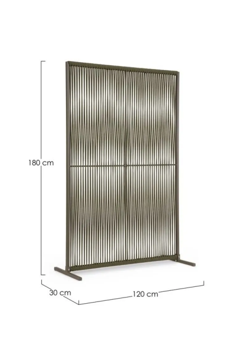 Best Bizzotto PARAVENTO PAXSON 120X180 OLIV QS24