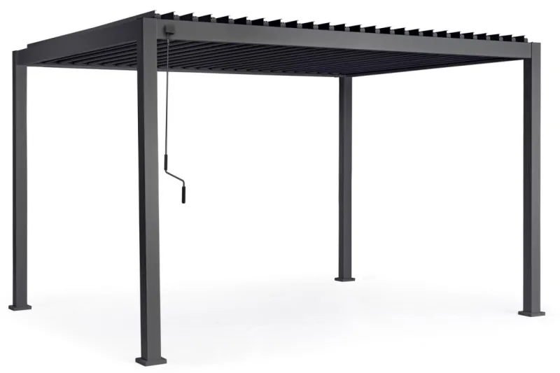 Outlet Bizzotto PERGOLA OCEAN 3X4 ANTRACITE