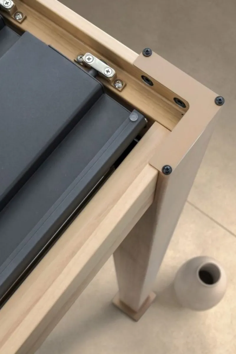 Outlet Bizzotto PERGOLA OCEAN 3X4 NATURAL-ANTRACITE