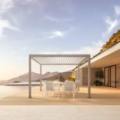 Best Bizzotto PERGOLA OCEAN 3.6X3.6 RUSTIC-BIANCO