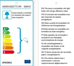 Sale Bizzotto PIANTANA MATHIS GRIGIO ANTICATO H156