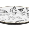 Discount Bizzotto PIATTO DECORATIVO AFRICA PORC D35