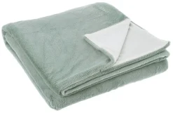 Discount Bizzotto PLAID SILKY VERDE SALVIA 180X150