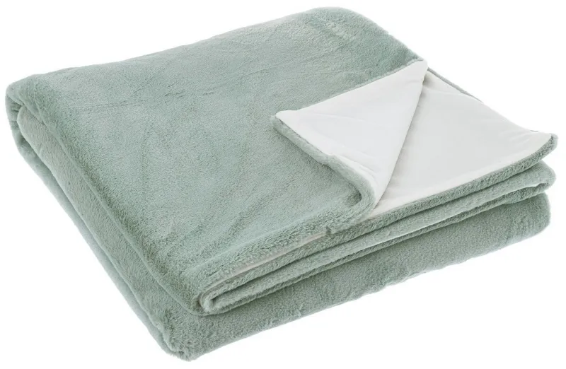 Discount Bizzotto PLAID SILKY VERDE SALVIA 180X150