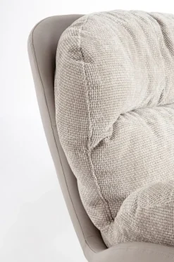 Hot Bizzotto POLTRONA ADINDA GRIGIO SCURO/TORTORA