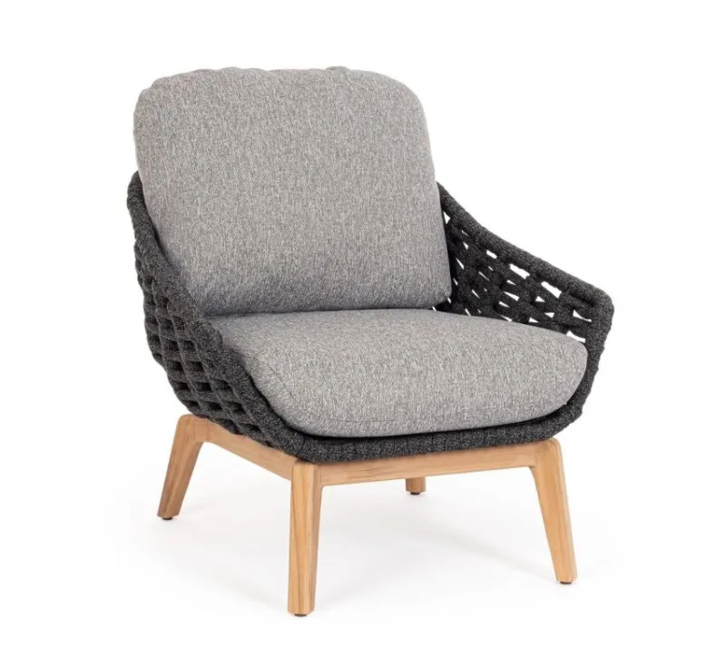 Outlet Bizzotto POLTRONA ANTRACITE - TAMIRES