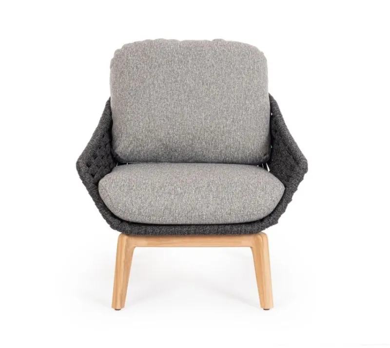 Outlet Bizzotto POLTRONA ANTRACITE - TAMIRES