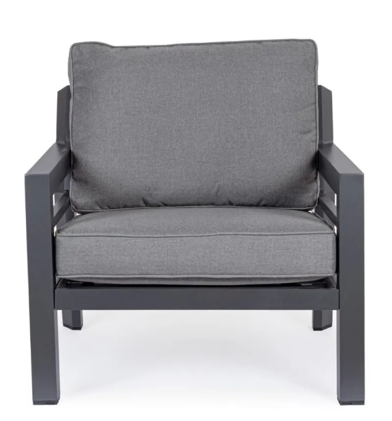 Clearance Bizzotto POLTRONA ANTRACITE PG61 - HENDRIX