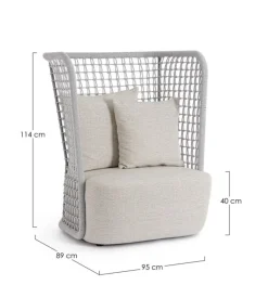 Sale Bizzotto POLTRONA C-C KOLLAR ARTIC