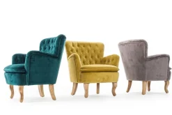 Discount Bizzotto POLTRONA COLOR SENAPE - ORLINS