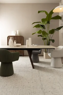 Sale Bizzotto POLTRONA GIREVOLE COLOR GHIACCIO - LOTTIE