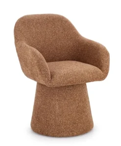 Outlet Bizzotto POLTRONA GIREVOLE ANTARA TERRACOTTA
