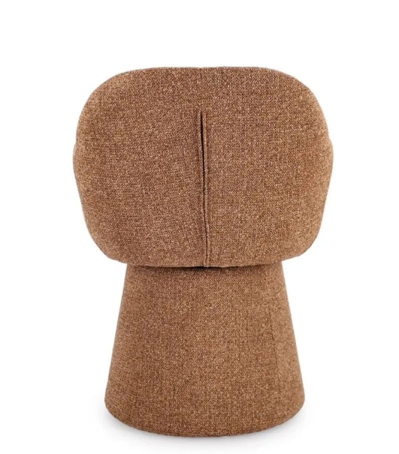 Outlet Bizzotto POLTRONA GIREVOLE ANTARA TERRACOTTA