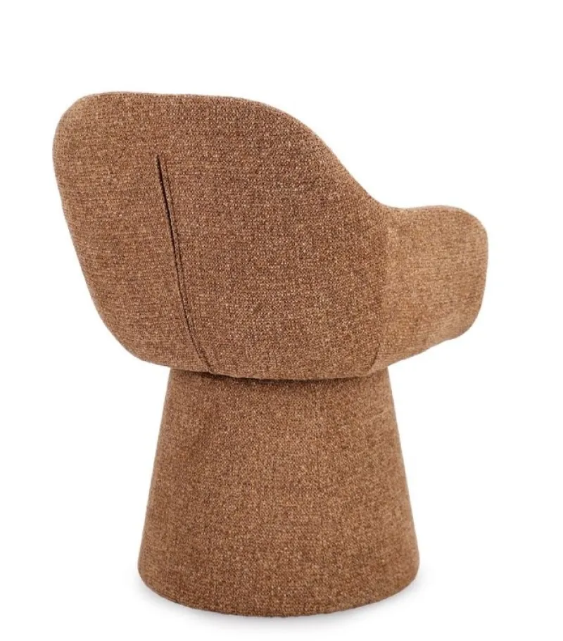 Outlet Bizzotto POLTRONA GIREVOLE ANTARA TERRACOTTA