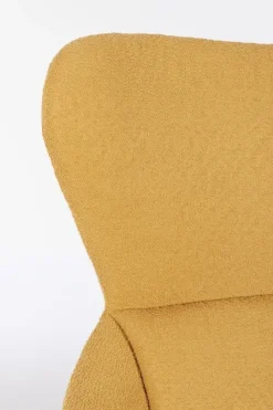 Clearance Bizzotto POLTRONA GIREVOLE HAILEY SENAPE