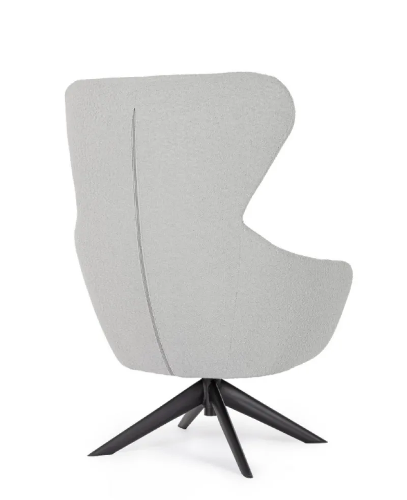 Sale Bizzotto POLTRONA GIREVOLE HAILEY GRIGIO