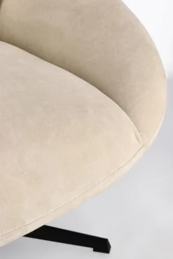 Outlet Bizzotto POLTRONA GIREVOLE VIOLANTE PERLA