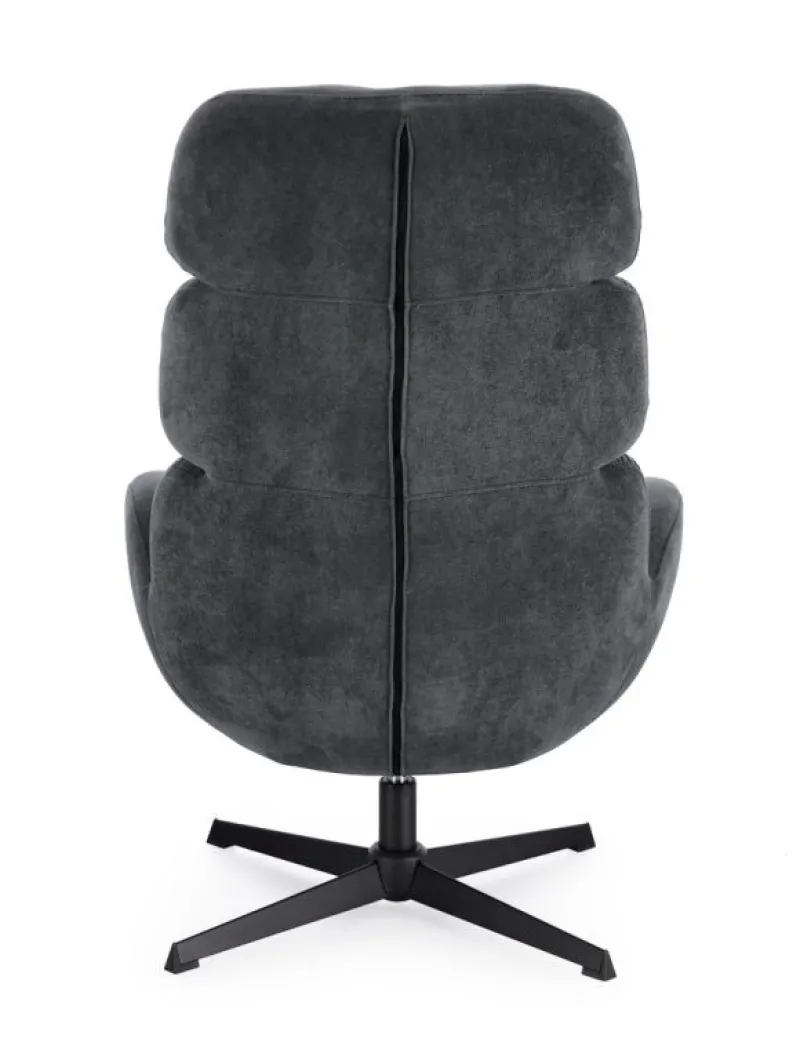 Best Bizzotto POLTRONA GIREVOLE VIOLANTE NERO