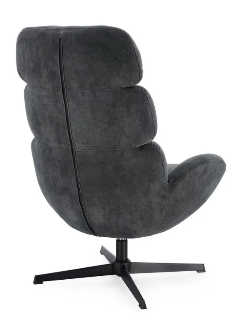 Best Bizzotto POLTRONA GIREVOLE VIOLANTE NERO