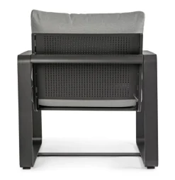 Sale Bizzotto POLTRONA IN ALLUMINIO ANTRACITE YK13 - MERRIGAN