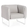 Clearance Bizzotto POLTRONA IN ALLUMINIO SABBIA - PIXEL