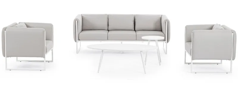 Clearance Bizzotto POLTRONA IN ALLUMINIO SABBIA - PIXEL