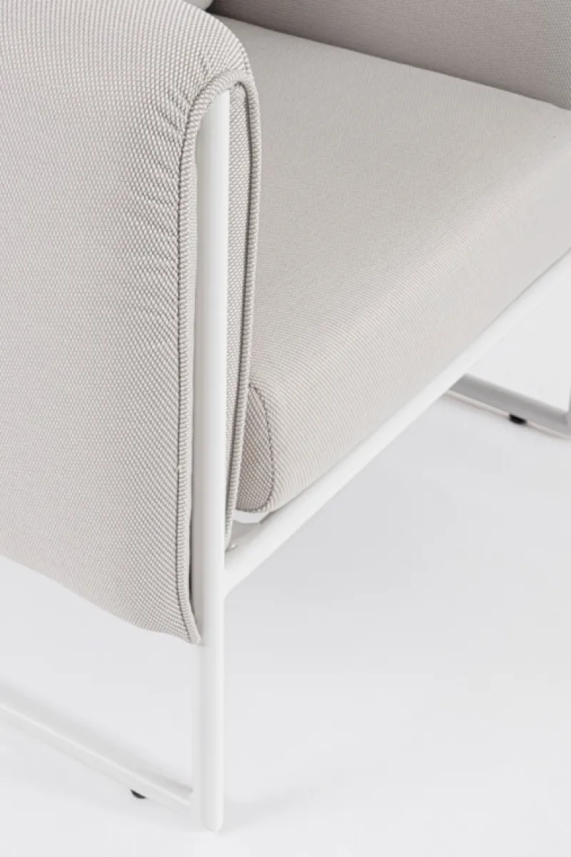 Clearance Bizzotto POLTRONA IN ALLUMINIO SABBIA - PIXEL