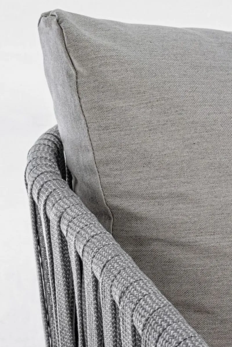 Best Bizzotto POLTRONA IN CORDA PER ESTERNO BIANCO WG20 - FLORENCIA