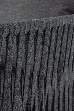 New Bizzotto POLTRONA IN CORDA PER ESTERNO ANTRACITE WG21 - FLORENCIA