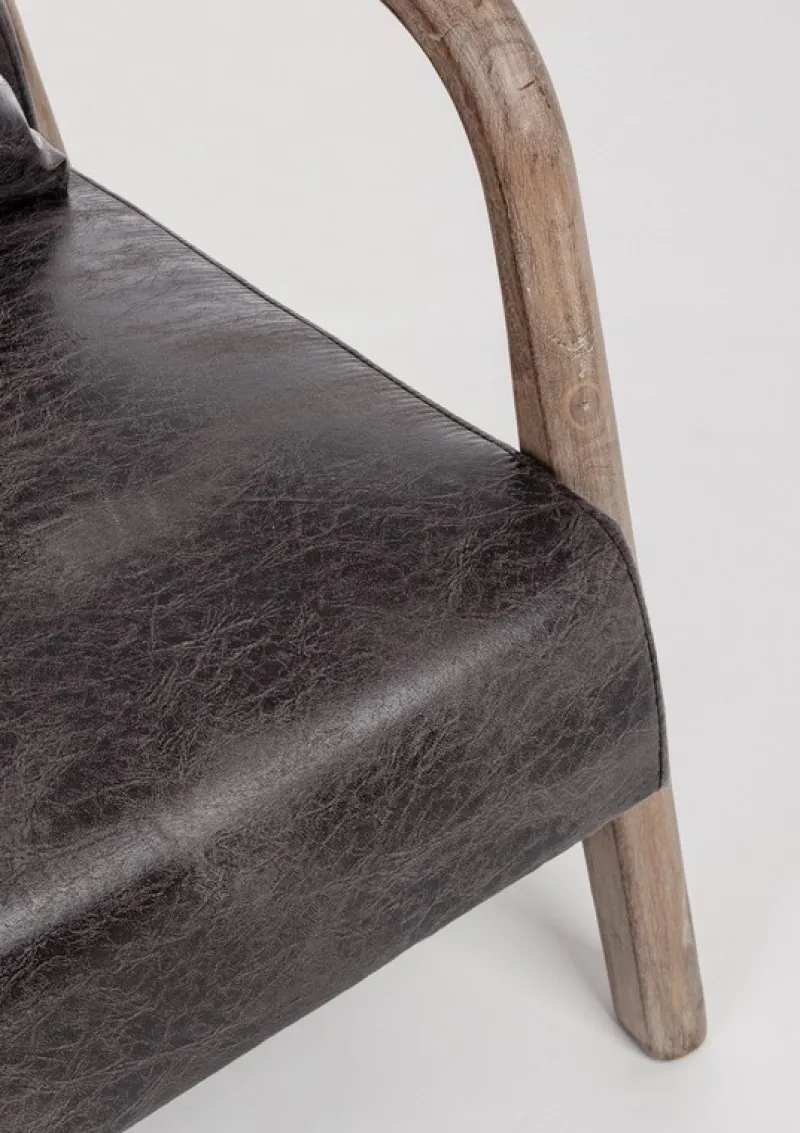 Outlet Bizzotto POLTRONA IN ECOPELLE - ANCILLA