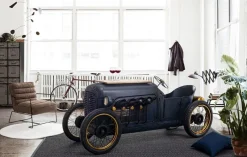 Online Bizzotto POLTRONA IN ECOPELLE MARRONE - BRIANNA