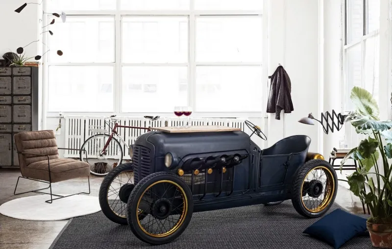 Online Bizzotto POLTRONA IN ECOPELLE MARRONE - BRIANNA