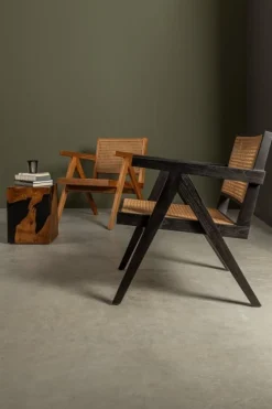 Best Bizzotto POLTRONA IN LEGNO NERO - GALIA