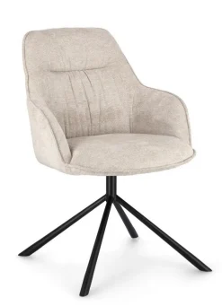 Clearance Bizzotto POLTRONA IN TESSUTO AVORIO - GRANT