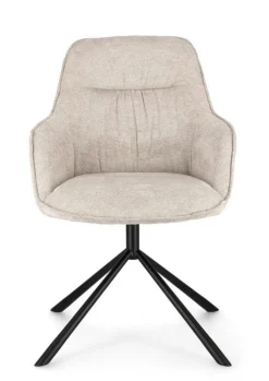 Clearance Bizzotto POLTRONA IN TESSUTO AVORIO - GRANT